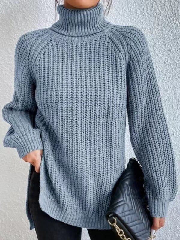 Knitted Turtleneck Sweater
