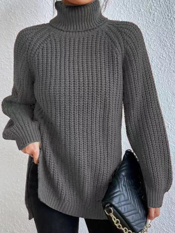 Knitted Turtleneck Sweater
