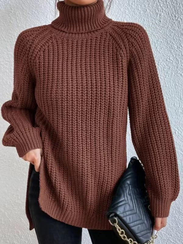 Knitted Turtleneck Sweater