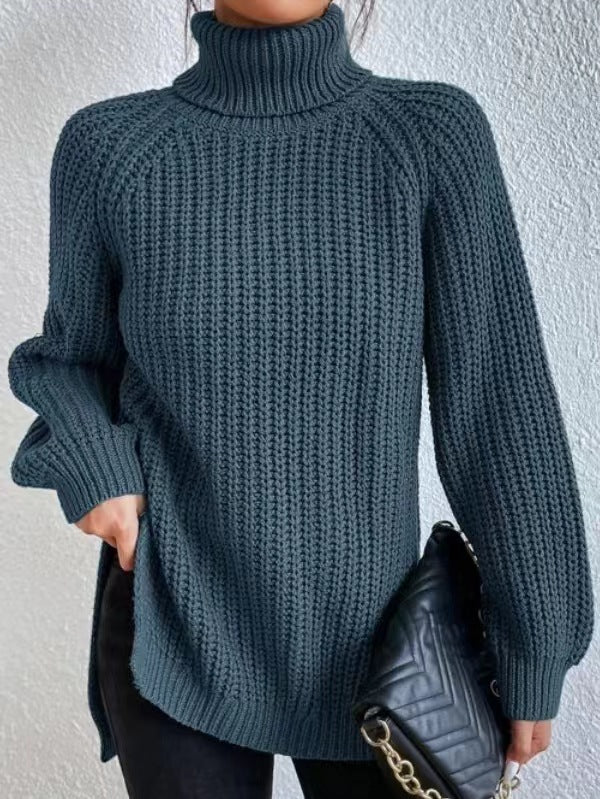 Knitted Turtleneck Sweater