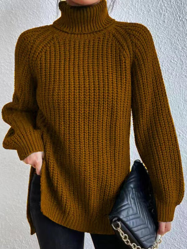 Knitted Turtleneck Sweater