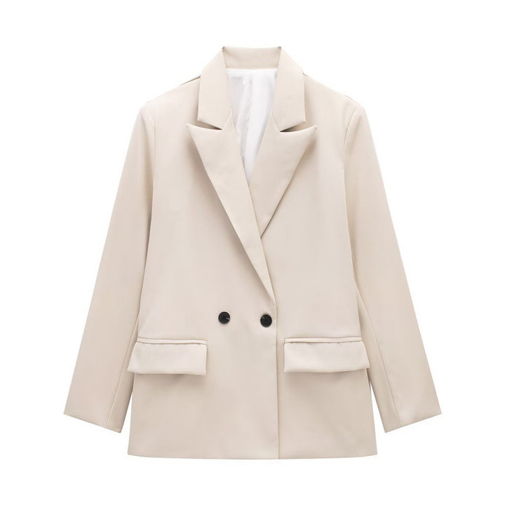 Taillierter schwarzer Damenblazer
