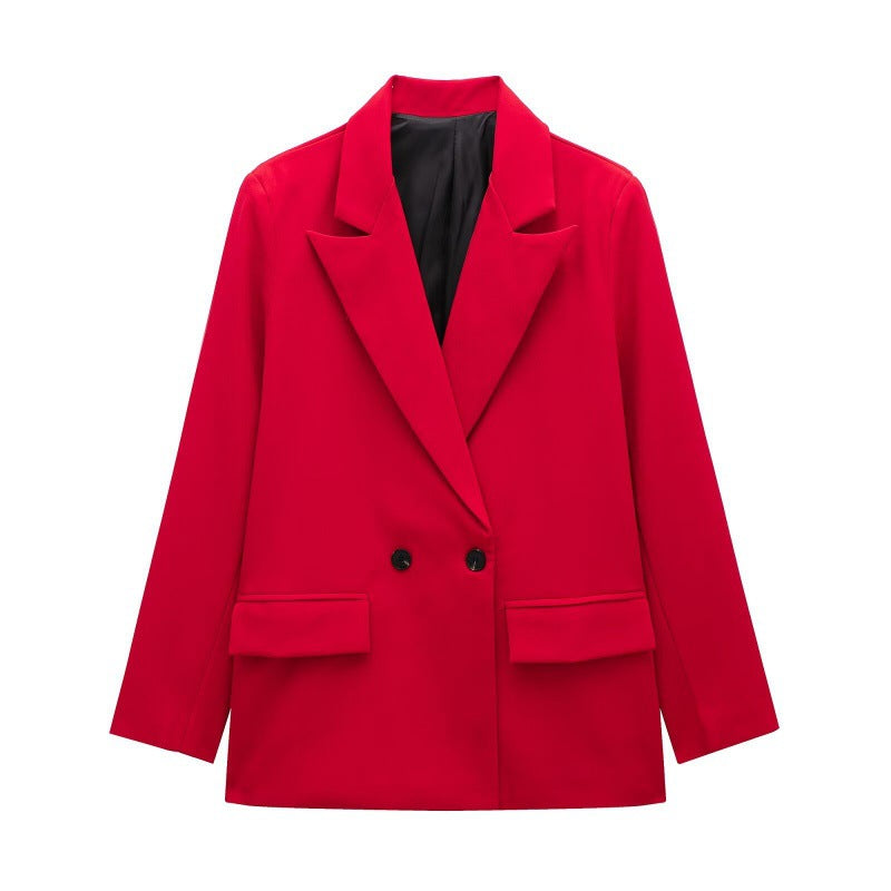 Taillierter schwarzer Damenblazer