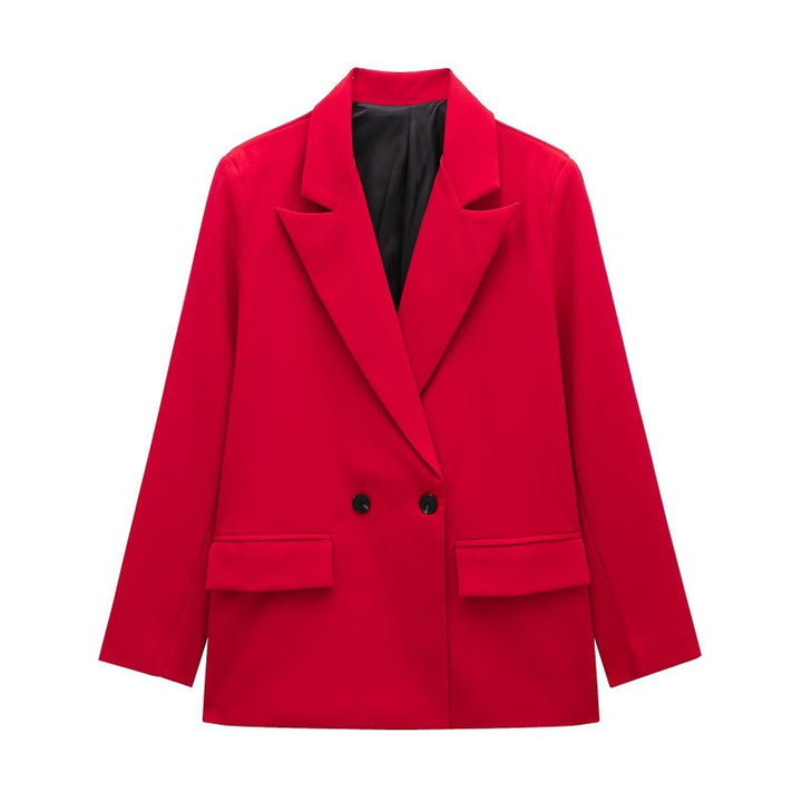 Taillierter schwarzer Damenblazer