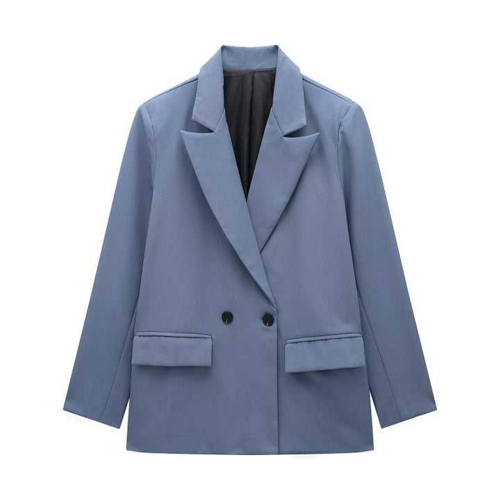 Taillierter schwarzer Damenblazer