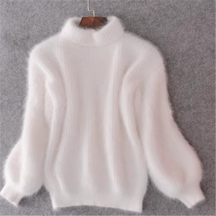 Frauen Lässiger Strickpullover
