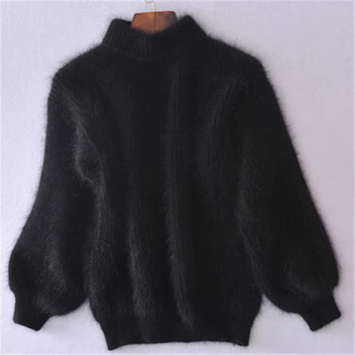 Frauen Lässiger Strickpullover